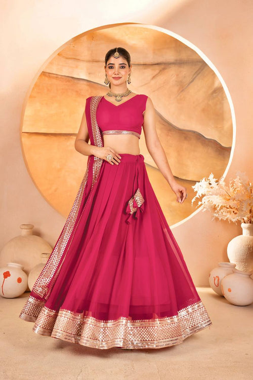 Anvika Rani Pink Sequin Designer Lehenga Choli
