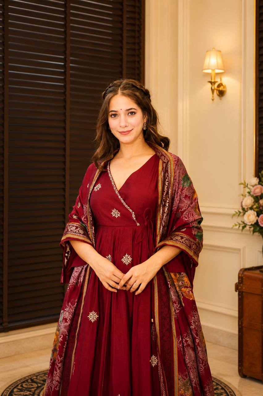 Vanya Zari Elegance Anarkali Suit Set